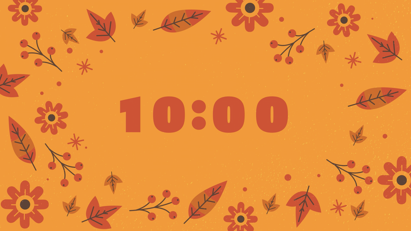Thanksgiving Leaves Countdown